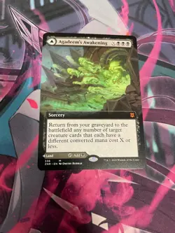 MTG - AGADEEM'S AWAKENING - MYTHIC - EXTENDED ART - NM - ZNR - Image 1