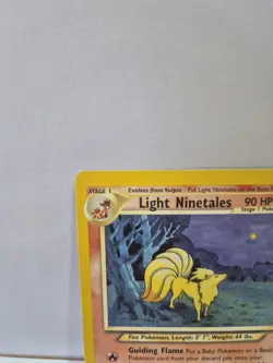 LIGHT NINETALES - 50/105 - Neo Destiny - Uncommon - Pokemon Card - NM/LP WOTC - Image 2