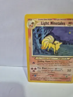 LIGHT NINETALES - 50/105 - Neo Destiny - Uncommon - Pokemon Card - NM/LP WOTC - Image 5