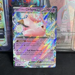 Pokemon TCG Lillie's Clefairy EX 056/159 Mint - Image 1