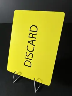 Lorcana Discard Error Card Misprint Full Yellow Wilds Unknown Disney - Image 2