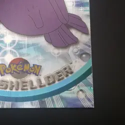Shellder #90 - Topps BLUE LOGO - SILVER HOLO - Series 2 - POKEMON CARD - NM - Image 4