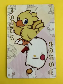 Moogle Chocobo Warrior of Light Final Fantasy 35th Playing Poker Card Japanese b - Image 3