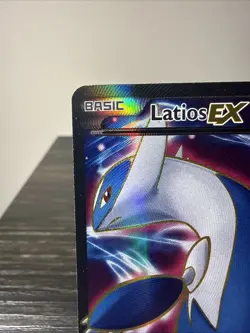 Pokemon TCG Card Game Latios EX 101/108 Full Art Ultra Rare Roaring Skies LP - Image 2