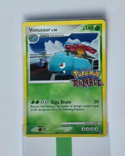 Venusaur lv.56 - 2009 Pokemon Rumble Holo Promo Card #1/16 Excellent condition. - Image 1