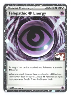 Telepathic Psychic Energy - (Cosmos Holo) 088/088 Prize Pack Series Cards Holo - Image 1