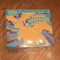 Pokemon TCG Mega Evolution: Ascended Heroes Elite Trainer Box English 65 Cards - Image 1
