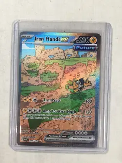 Iron Hands Ex 248/182 Scarlet & Violet Paradox Rift Pokemon Card - Image 1