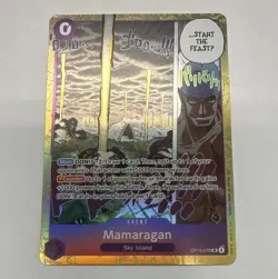 Bandai One Piece Card Game Mamaragan OP15-078 OP-15 Event Eng Foil Parallel - Image 1