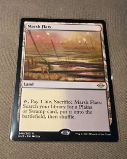 1x Marsh Flats 248 Near Mint Or Better MH2 Magic MTG x1 Modern Horizons 2 - Image 2