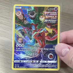 Pokemon Deoxys GG12/GG70 Crown Zenith Holo Card Ultra Rare NM - Image 1