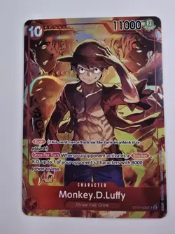 Monkey.D.Luffy (Treasure Booster Set) ST10-006 One Piece Promotion Cards Foil - Image 1