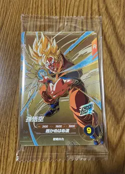 4× Son Goku SDVP-030 Japanese Dragon Ball Divers Promo Card Sealed Sealed NEW - Image 3
