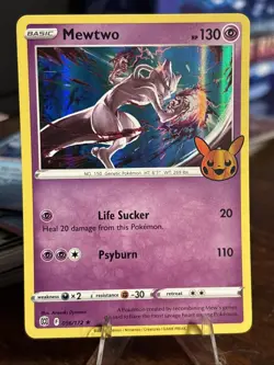 Mewtwo - 056/172 Holographic Rare Trick or Trade Treat Card Pokemon Holo - Image 1