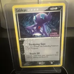 Pokemon TCG Sableye Card 31/110 Rare Stamped Holon Phantoms 2006 Edition - Image 1