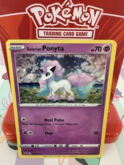 Pokemon Galarian Ponyta SWSH013 Sword & Shield Promo Cards Holo LP - Image 1