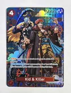 One Piece Card Game TCG- Kid and Killer EB01-003 RARE Alternate Art #EB01-003 - Image 1