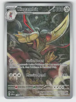 Kingambit 130 Holo SV: Scarlet & Violet Promo Cards NM - Image 1