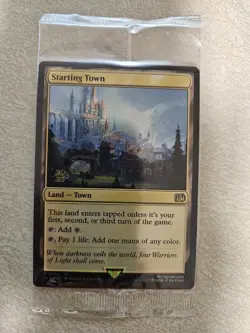 Starting Town -Foil MTG Promos: Prerelease Cards - SEALED - Image 2