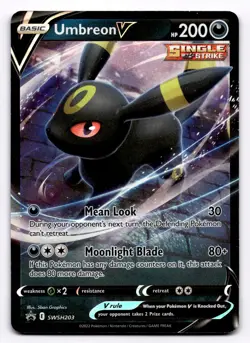 Umbreon V SWSH: Sword & Shield Promo Cards - Pokemon NM SWSH203 - Image 1