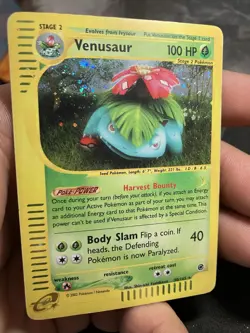 2002 Vintage Venusaur 30/165 - E-Reader Expedition Holo Rare - Pokemon TCG Card - Image 1