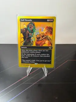 Full Throttle (First-Place Foil) 460 Aetherdrift Magic: The Gathering Foil NM - Image 1