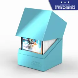 Ultimate Guard Solid Turquoise Boulder 100+ Deck Case NEW Card Storage Box ccg - Image 4