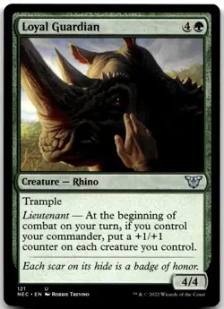 Loyal Guardian U Commander: Kamigawa: Neon Dynasty 121 NM - Image 1
