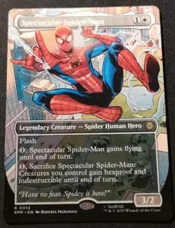 Spectacular Spider-Man - Borderless - SPM - MTG - EN - NM - 0014 - Image 1