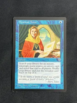 MTG Mirage - Mystical Tutor - Instant - Regular - Lightly Played x1 - Image 3