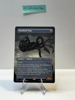 Nautiloid Ship (Borderless) #373 Mythic - MTG CL: Battle for Baldur's Gate - NM - Image 1