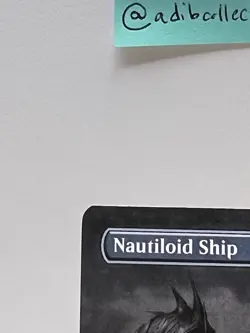 Nautiloid Ship (Borderless) #373 Mythic - MTG CL: Battle for Baldur's Gate - NM - Image 2