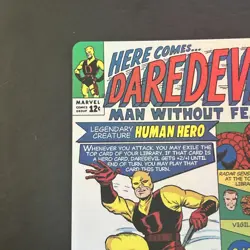 Daredevil, Man Without Fear (Borderless) (0398) Marvel Super Heroes Foil - Image 2