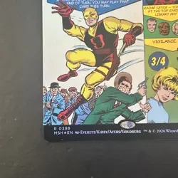Daredevil, Man Without Fear (Borderless) (0398) Marvel Super Heroes Foil - Image 4