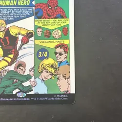 Daredevil, Man Without Fear (Borderless) (0398) Marvel Super Heroes Foil - Image 5