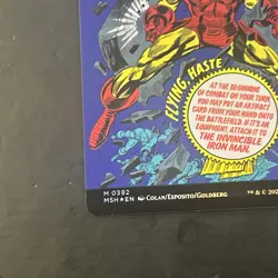 Marvel MTG Marvel Super Heroes The Invincible Iron Man 0392 Foil - Image 4