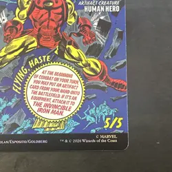 Marvel MTG Marvel Super Heroes The Invincible Iron Man 0392 Foil - Image 5