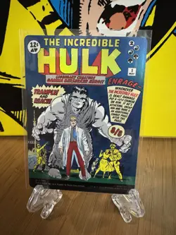 Bruce Banner / The Incredible Hulk (Borderless) 0390 Marvel Super Heroes MTG NM - Image 3