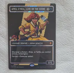 Wizards of the Coast MTG April O'Neil Live on the Scene 0084 Mythic Foil EN - Image 1