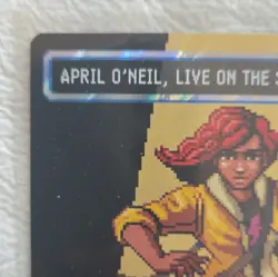 Wizards of the Coast MTG April O'Neil Live on the Scene 0084 Mythic Foil EN - Image 2