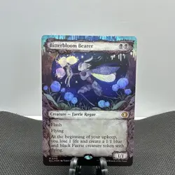 MTG Bitterbloom Bearer (Showcase) Lorwyn Eclipsed Foil * - Image 1