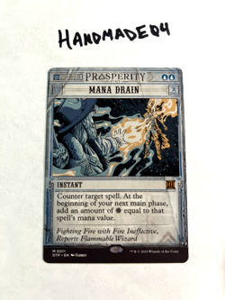 Mana Drain - MTG Outlaws of Thunder Junction: Breaking News OTP 0011 - Image 1