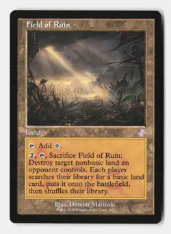 Field of Ruin 407 Special Time Spiral: Remastered Magic: The Gathering Near Mint - Image 1