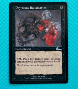 Phyrexian Reclamation - Urza's Legacy - MTG - Magic the Gathering - Image 1