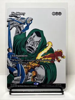 No Mercy (Non-foil) [Borderless] Marvel Universe Eternal-Legal 0069 Mythic MTG - Image 1