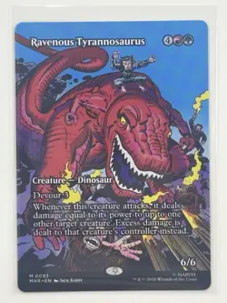 Ravenous Tyrannosaurus (Borderless) Marvel Universe Eternal-Legal Regular - Image 1