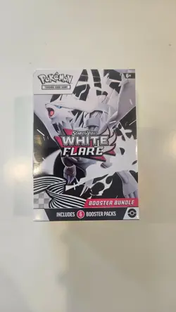 Pokemon TCG Scarlet & Violet White Flare Booster Bundle – SEALED Brand New - Image 1