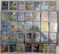 300+ Holos, SIR, Secret Rare, Etc Pokemon cards, All Sleeved & Top-loaded, NM/MT - Image 1