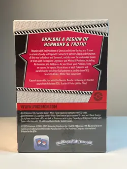 Pokemon White Flare Booster Bundle Factory Sealed 6 Booster Packs SV White Flare - Image 2