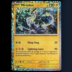 Miraidon 003/01 2025 Mcdonald's Happy Meal Dragon Holo Pokemon TCG NM - Image 1